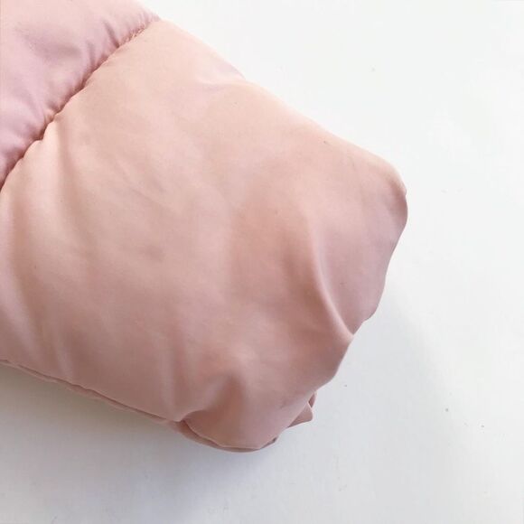 Zara pink hooded puffer coat GUC 6-9 months - Picture 6 of 7